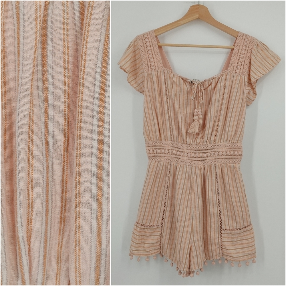 American Eagle Short Sleeve Romper